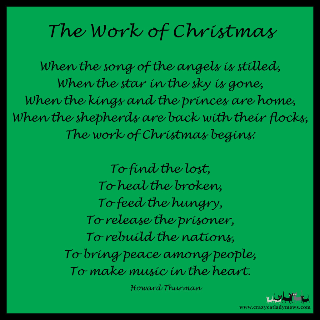 The Work of Christmas